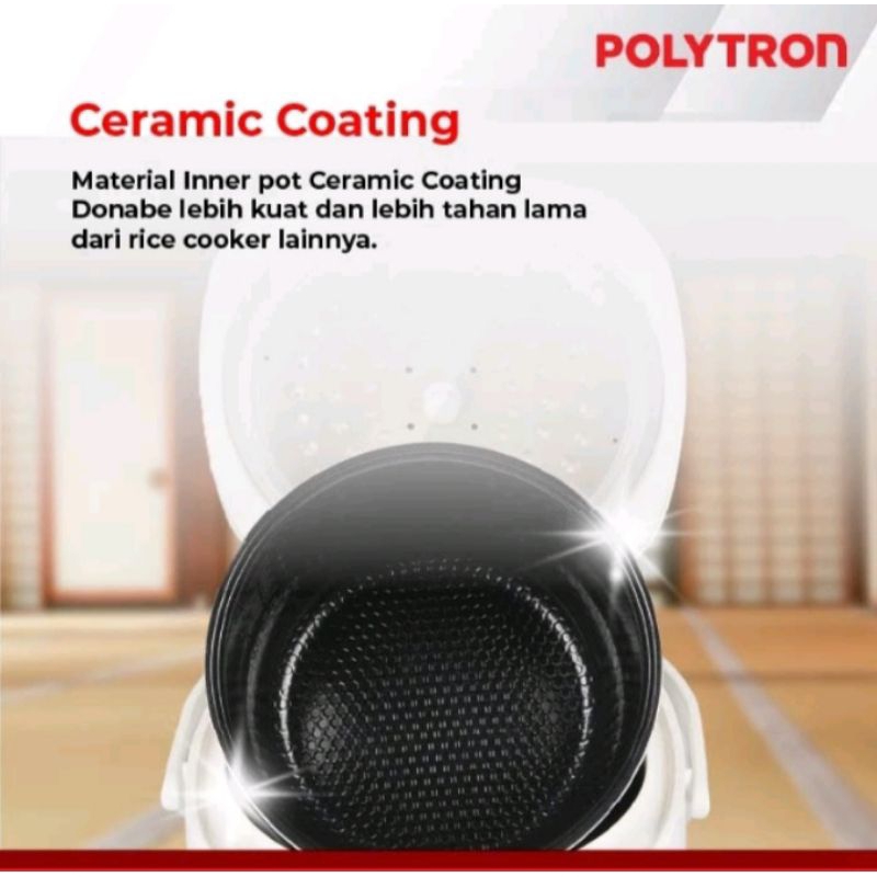 POLYTRON RICE COOKER PRC 1201