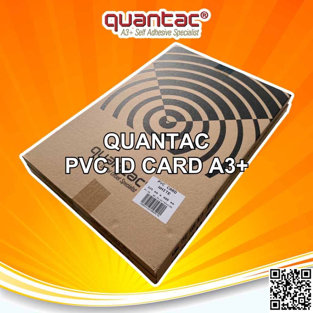 

Repack 5 Set - QUANTAC PENTA dan VTEC PVC ID CARD Instant Digital Print Laser Toner A3+ Kartu Anggota / ATM / Member Card