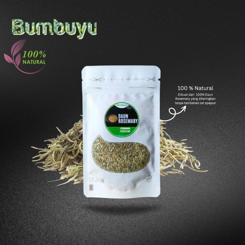 

Bumbuyu - Rosemary / Daun Rosemary Kering / Rosemary Leaves