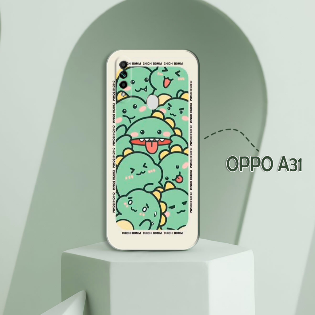 Casing Hp Oppo A31 - [Model Dino] - Case Hp Oppo A31 - PICKS STORE - Softcase - Kesing Hp - Case All