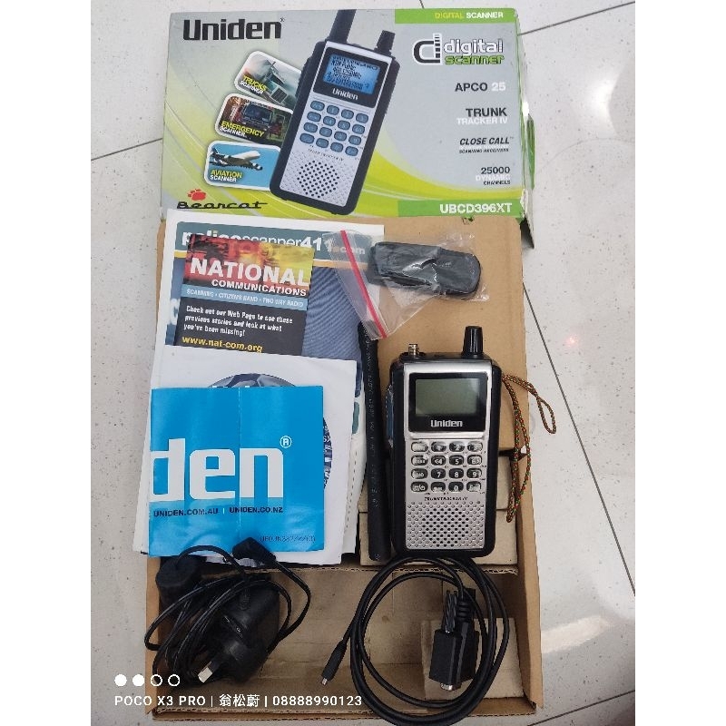 scanner uniden ubcd396xt