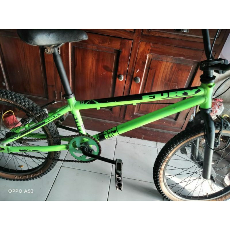 BMX genio fury alloy  fullbike (goib) second lecet pemakaian