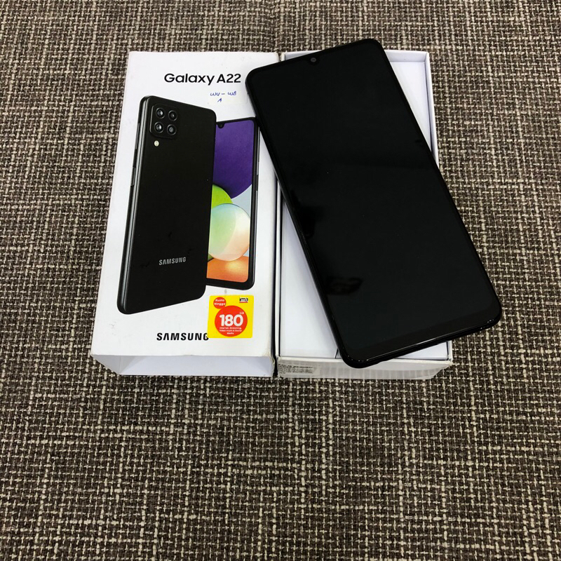 Samsung Galaxy A22 6/128gb Fullset Second Garansi Resmi SEIN
