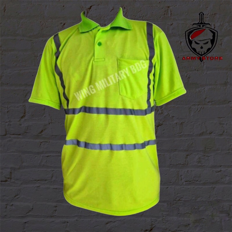KAOS PENDEK POLO SAFETY  PROYEK