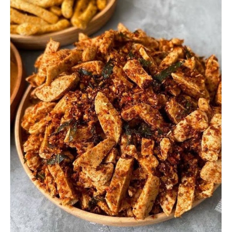 

KRIYUK" Basreng Pedas Daun jeruk