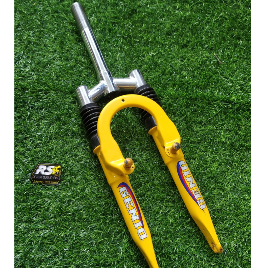 fork sepeda 20 inchi lipat bmx standart 25.4  drat Genio