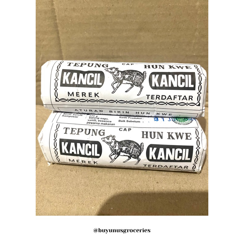 

Tepung Sagu Hun Kwe Cap Kancil 120g