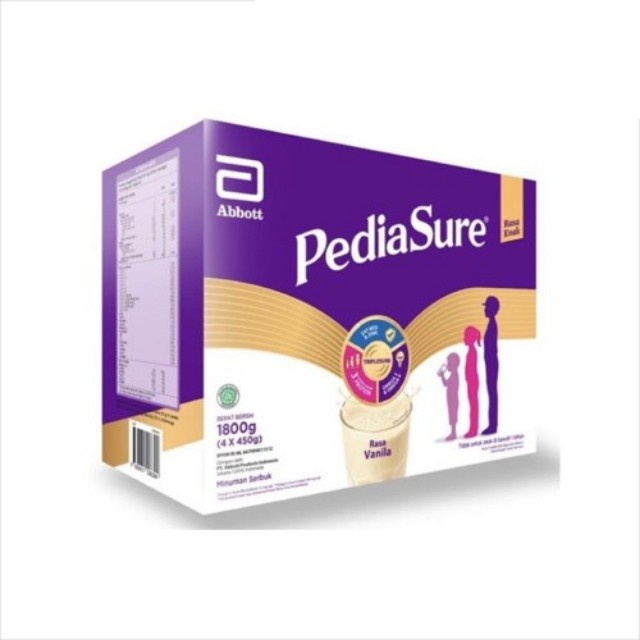 pediasure Triplesure Vanilla 1800 Susu Bubuk Anak