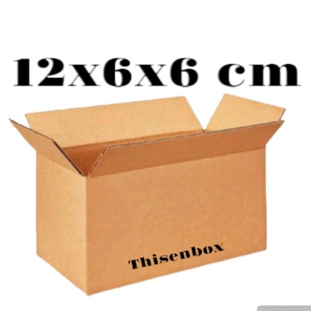 

Kardus box packing 12x6x6 cm | die cut recycle packaging