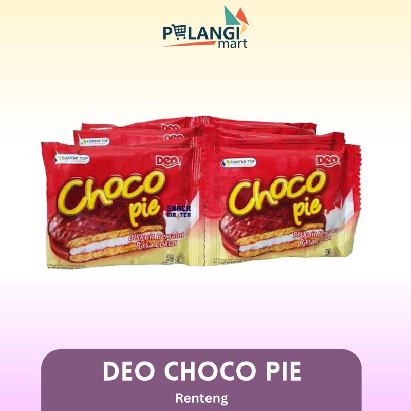 

DEO BEST CHOCO PIE ISI 10X9,5 GR