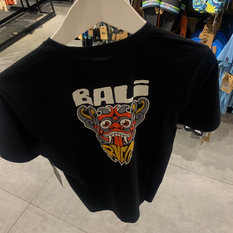 Kaos Pria Rvca Bali Original Ido Bali Ss Tee Black New
