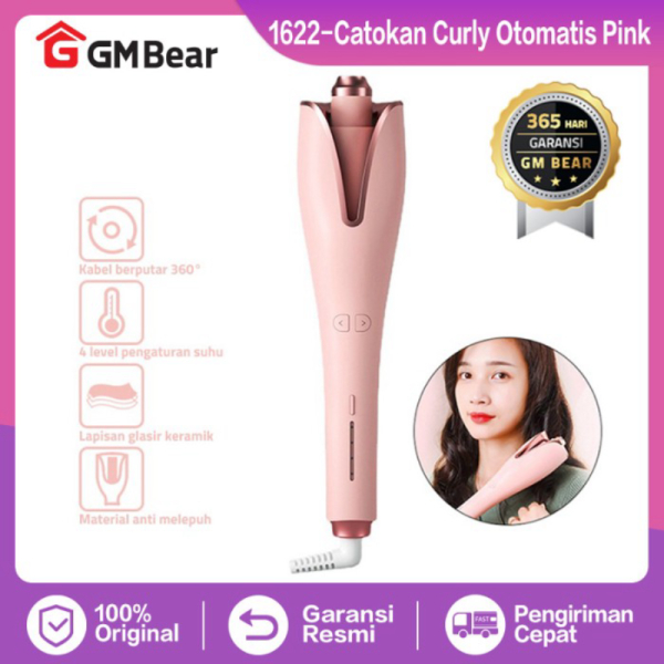 Unik GM Bear Catokan Pengeriting Rambut Curly Otomatis 1622 Diskon