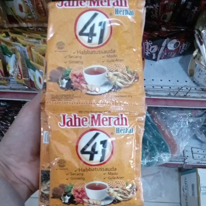 

Jahe Merah 41 23 gram