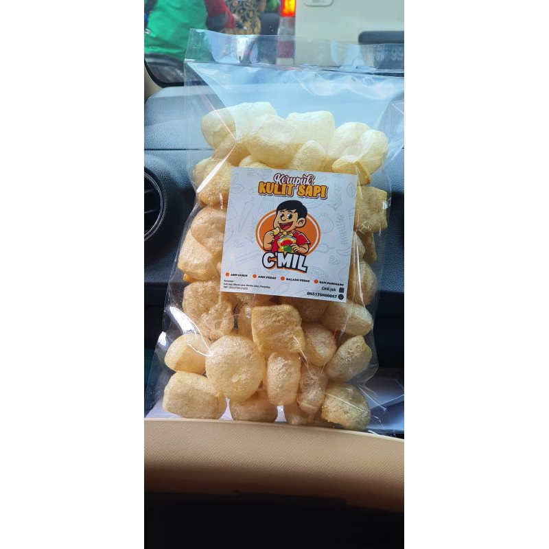 

Kerupuk Kulit Sapi Premium 80 gr