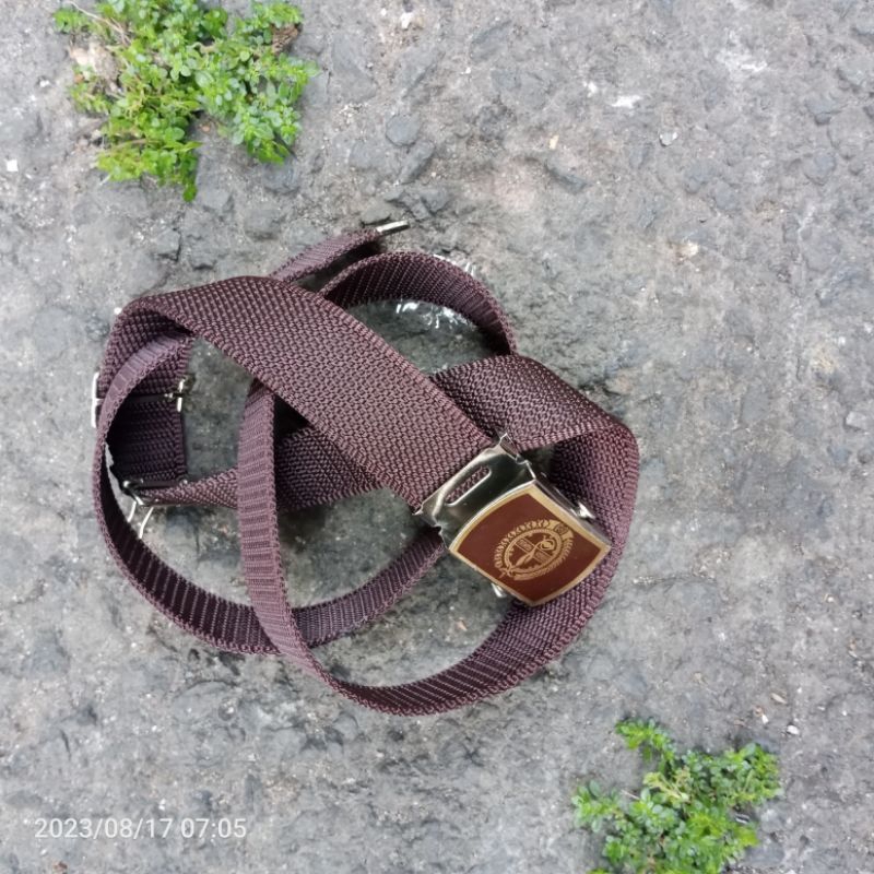 sabuk Pramuka sd coklat