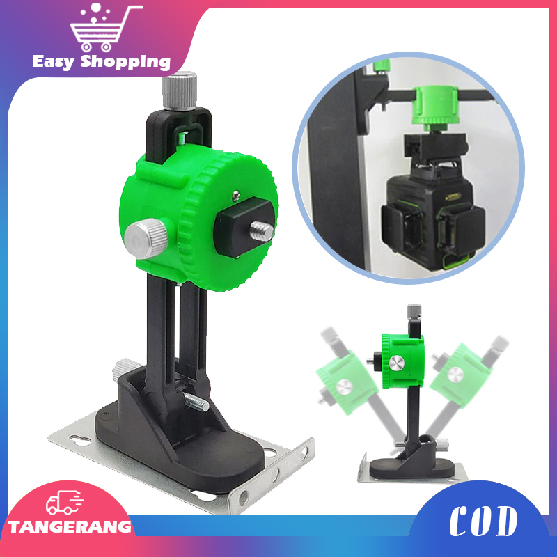 Dudukan Laser Level Adjustable Bracket Stand Holder Level Laser Gantung Dinding 1/4 Inch Laser Level