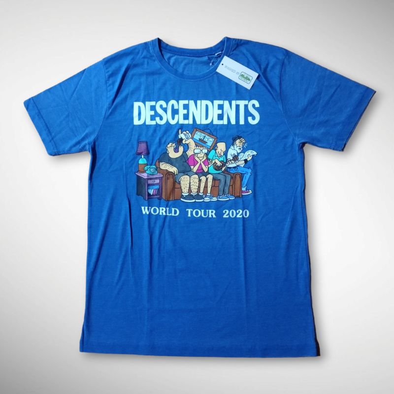 KAOS BAND OFFICIAL DESCENDENTS - WORLD TOUR WASHED ROYAL BLUE