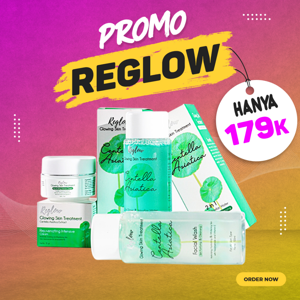 REGLOW OFFICIAL ORIGINAL 100% / REGLOW SKINCARE ORIGINAL / RE GLOW SKINCARE / REGLOW BEAUTY SKINCARE