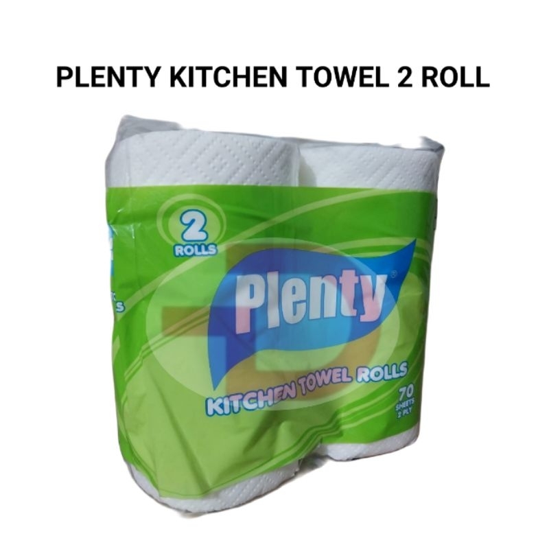 Tisu Tissue PLENTY Kitchen Towel 2 roll Tisu makan Tisu dapur serap minyak
