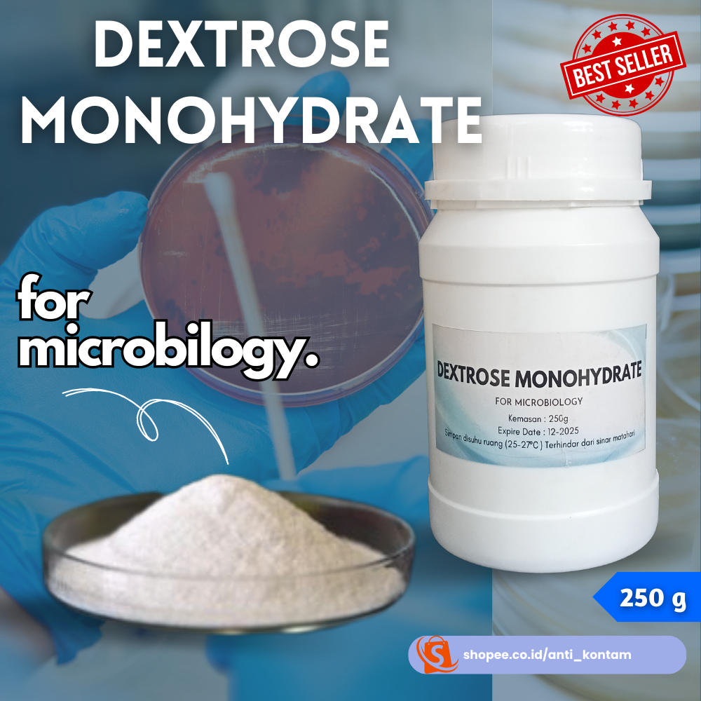 Dextrose Monohydrate Untuk PDA Bibit Jamur F0 250g