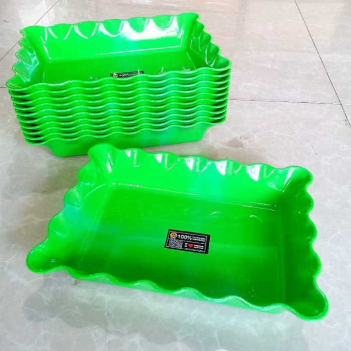 PIRING MAKAN PIRING SAJI PERSEGI PANJANG MELAMIN