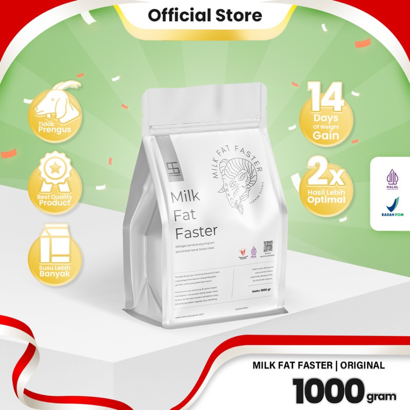 

Premium Susu Penggemuk Penambah Kenaikan Berat Badan Ideal Varian Kambing Etawa Full Cream 1000 gram 1 Kg | Milk Fat Faster Organik Suplemen Vitamin Makanan minuman Obat Kapsul BPOM HALAL LPPOM weight gain