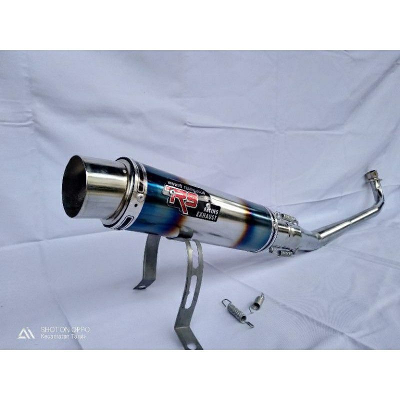 Knalpot racing R9 Kawasaki Kaze blitz edge