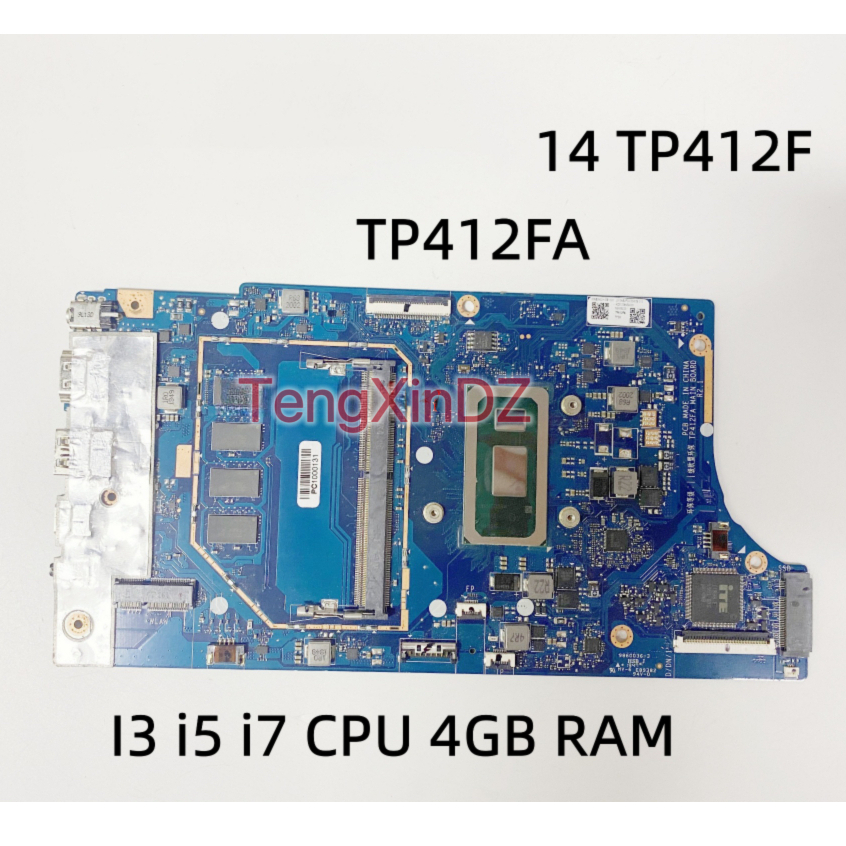 ASUS VivoBook Flip 14 TP412F Laptop Mainboard-TP412FA Mesin Motherboard