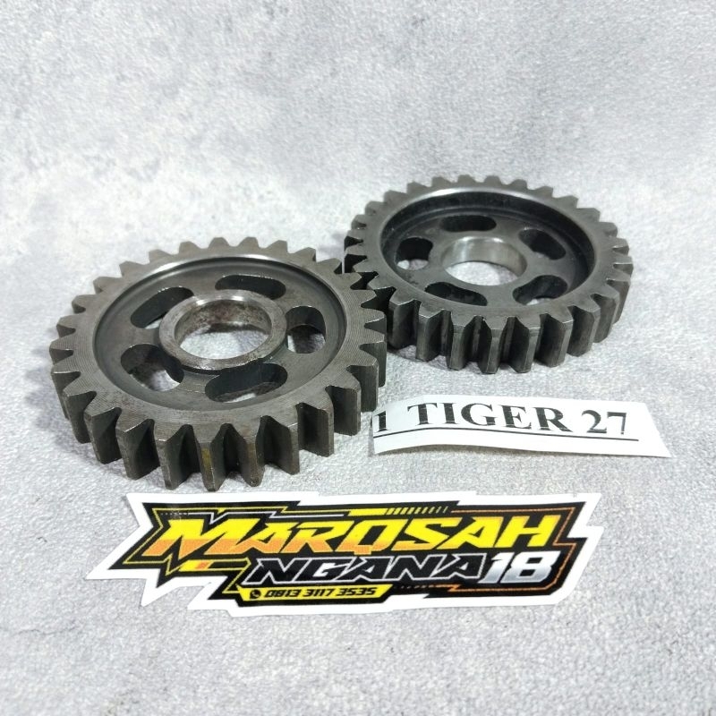 GIGI RASIO TIGER 1 MATA 27 RASIO OPLOS HEREX PNP MARQSAH RACING