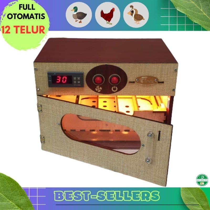 Mesin Penetas Telur Full Otomatis Digital SILVERBIRD Ayam Bebek Puyuh