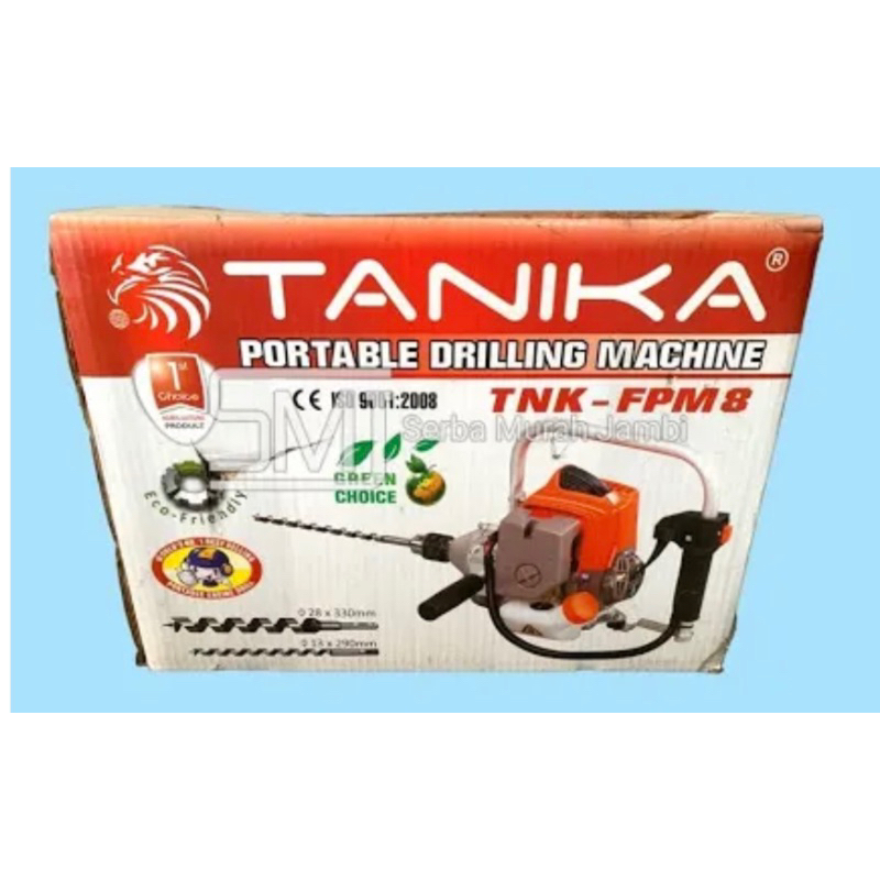 BOR SAWIT TANIKA TNK FPM 8 ENGINE PORTABLE BOR JINJING TANIKA KOREA