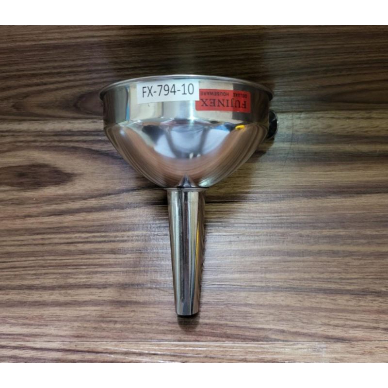 Corong Stainless Steel 10cm Corong Minyak Sayur / Corong Dapur / Corong Minuman