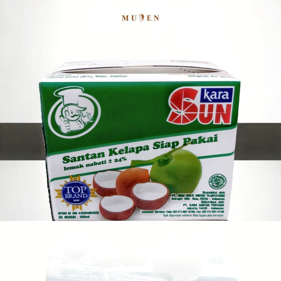 

SUN KARA SANTAN KELAPA 200 ML