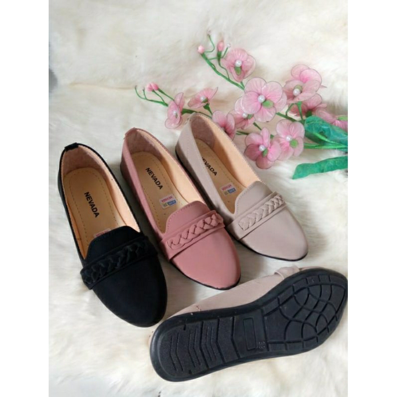 Sepatu Wanita Nevada/ sepatu Murah Wanita/ Sepatu Nevada/ Flatshoes Wanita/ Sepatu Flatshoes/ Flatsh