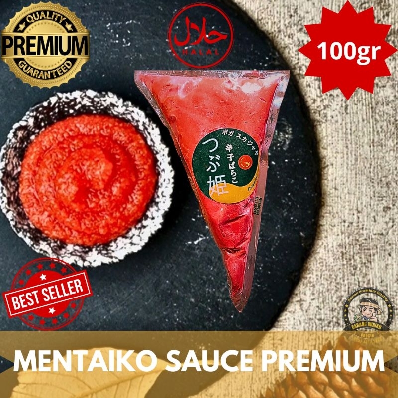 

MENTAIKO SAUCE PREMIUM 100GR DAN 500GR HALAL