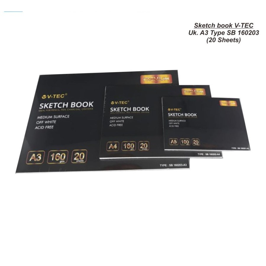 

V-TEC Sketch Book Type SB 160203
