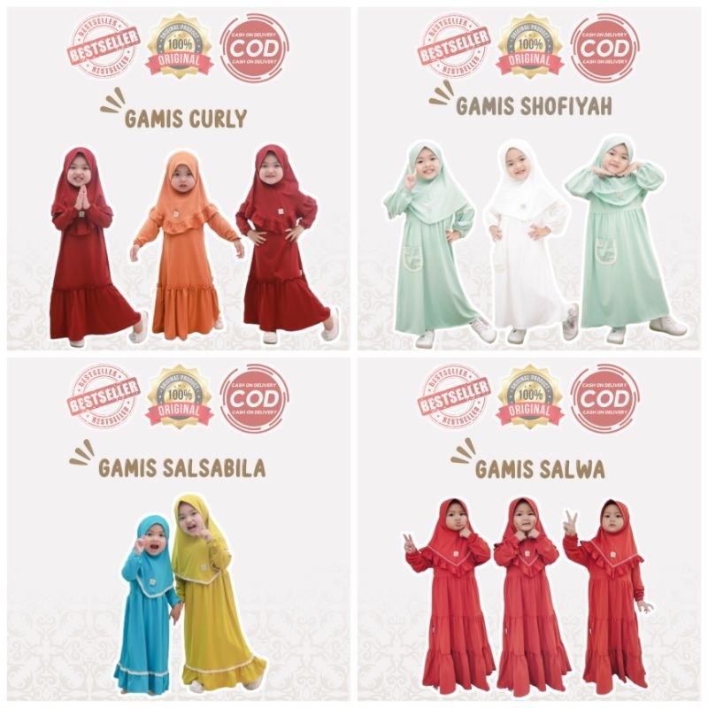 GAMIS ANAK ZULAIKHA PENGHABISAN STOK
