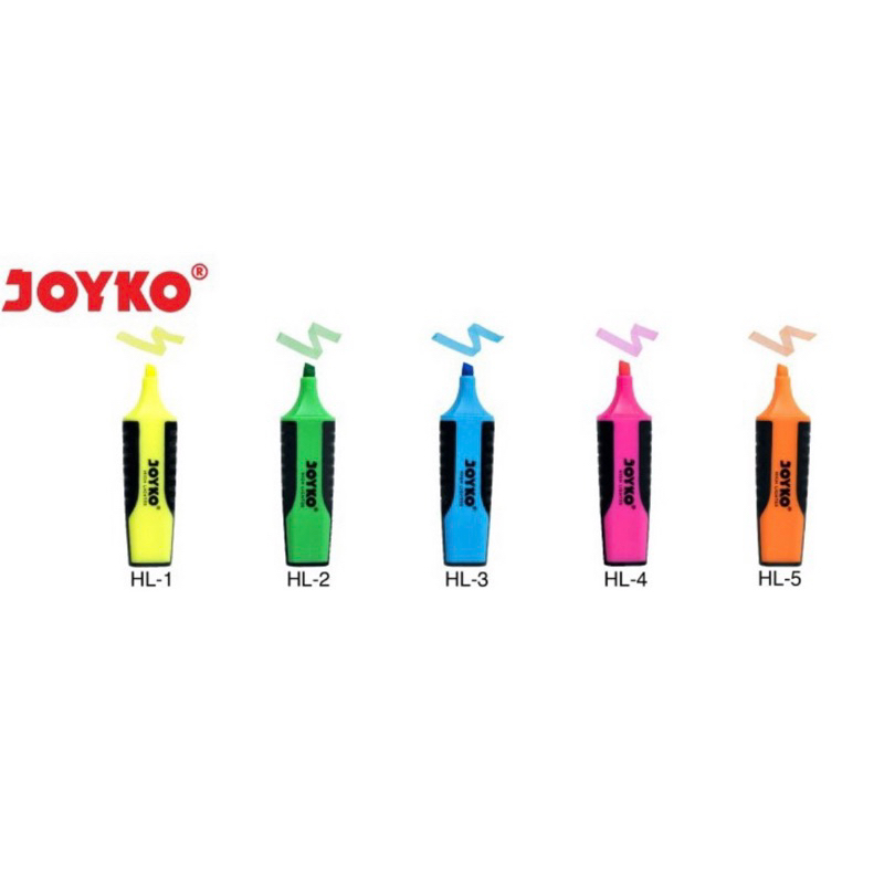 

Joyko Highlighter Penanda Berwarna