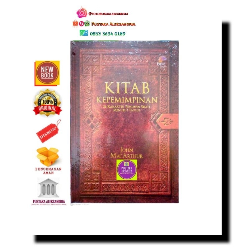 KITAB KEPEMIMPINAN 26 Karakter Pemimpin Sejati Menurut Paulus John MacArthur buku kepemimpinan leade