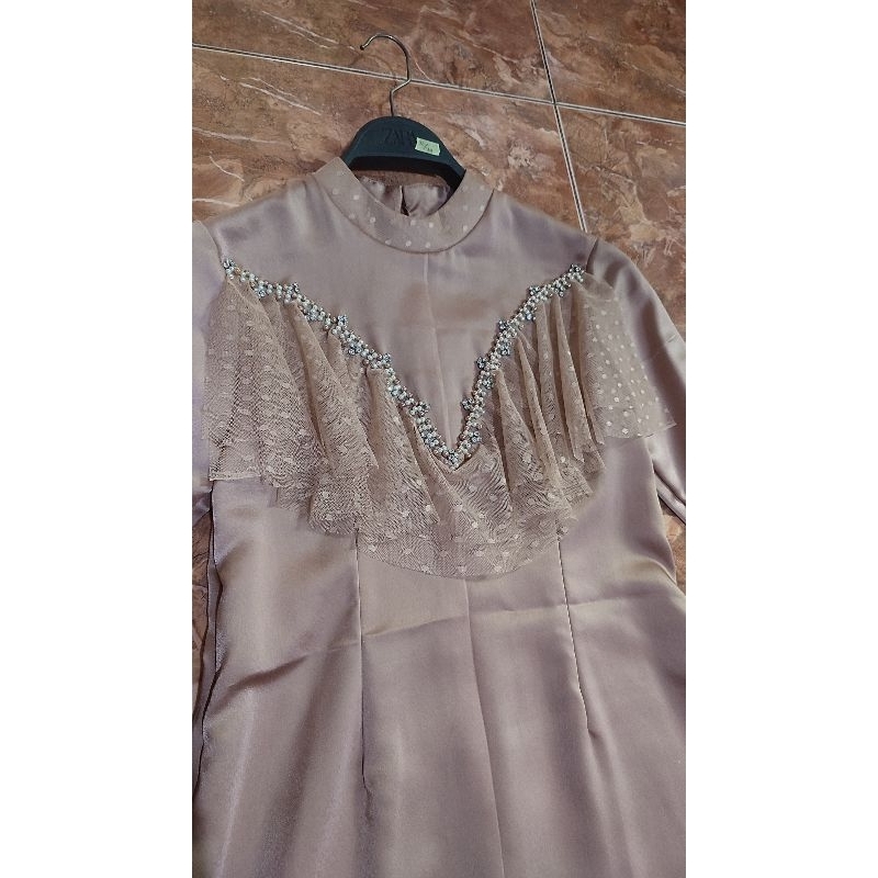 (new) dress kondangan preloved dress mewah preloved gaun pesta preloved gamis pesta preloved gamis p