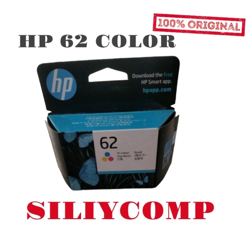 TINTA HP 62 COLOR ORIGINAL