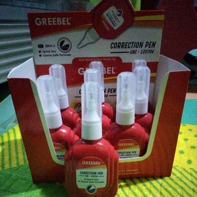 

Greebel correction pen