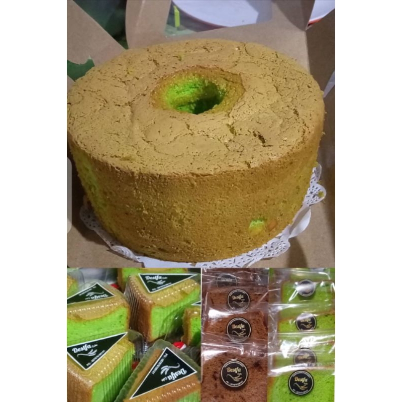 

chiffon cake pandan