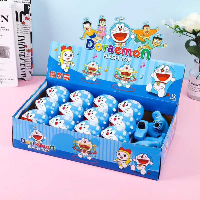 Mainan Gangsing karakter gansing led dan musik