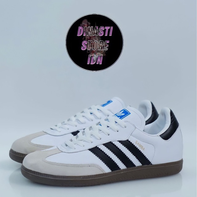 (DSIDN) Adidas Samba OG White Black Sole Gum Original BNIB | Sepatu Pria Wanita