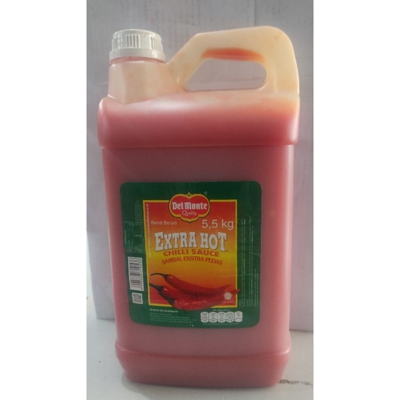 

delmonte sambal extra pedas 5,5kg ( jerigen)