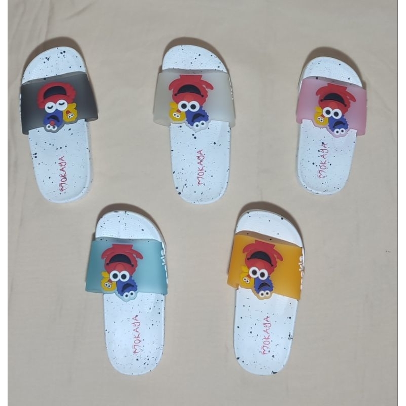 sandal mokaya/sandal selop anak perempuan laki-laki/sandal lucu