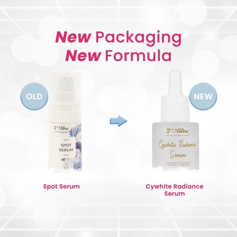 Jglow Serum Cywhite Radiance / Serum Glowing Untuk Wajah Normal 20ml