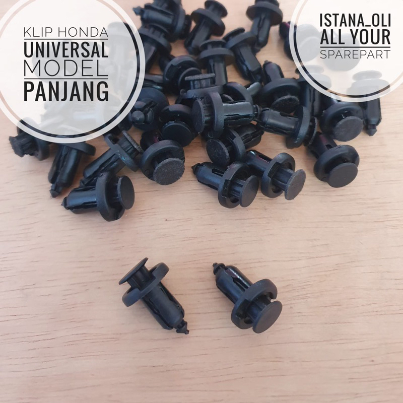 Klip Bumper Bemper Inner Liner Fender Mobil Honda Jazz City Crv Accord Panjang