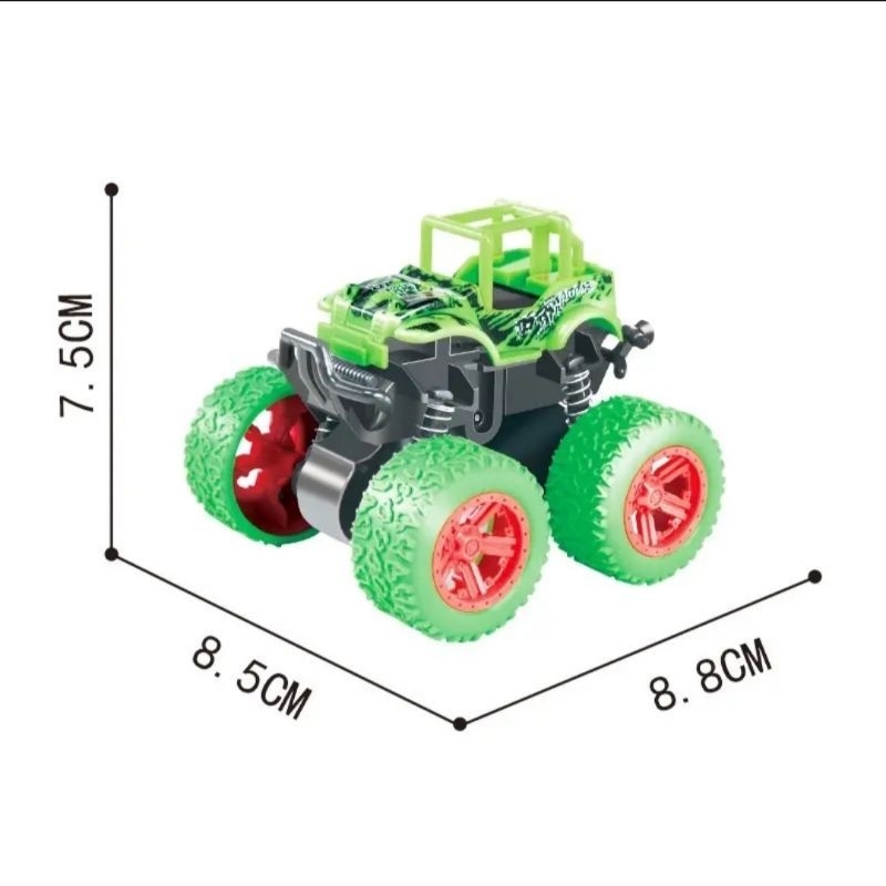 MOBIL MOBILAN 4X4 MONSTER BIG WHEEL TANPA BATERAI